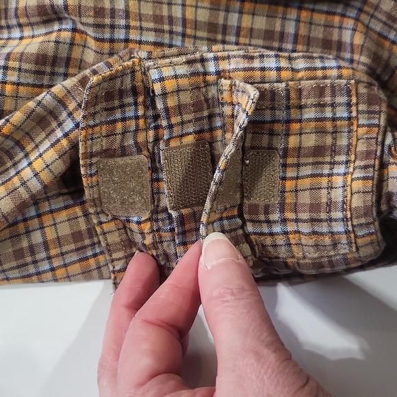 GYMBOREE Brown Orange Preppy Plaid Shorts - 3T - Picture 7 of 15